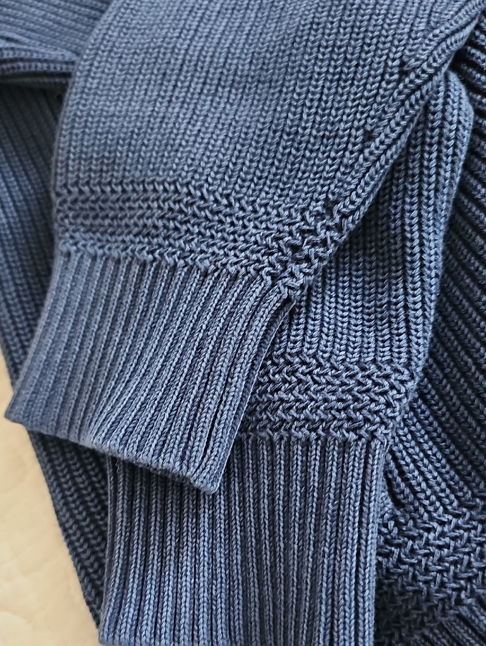 Tommy Bahama Men's Large Full Zip Ribbed Knit Sweater Jacket EUC - Picture 11 of 14
